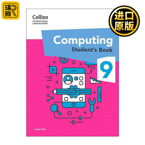 英文原版 Collins International Lower Secondary Computing Student’s Book 9 柯林斯国际初中计算机科学学生用书9 英文版进口