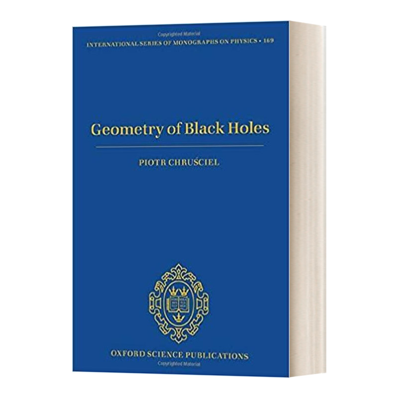 现货Geometry of Black Holes 黑洞的几何结构 英文原版