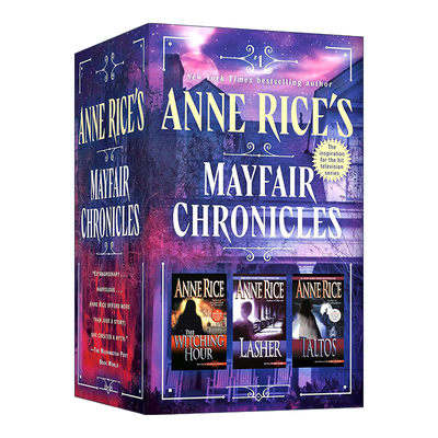 英文原版 Anne Rice's Mayfair Chronicles 3-Book Box 梅菲尔女巫生涯三部曲3本套装 奇幻小说 英文版 进口英语原版书籍