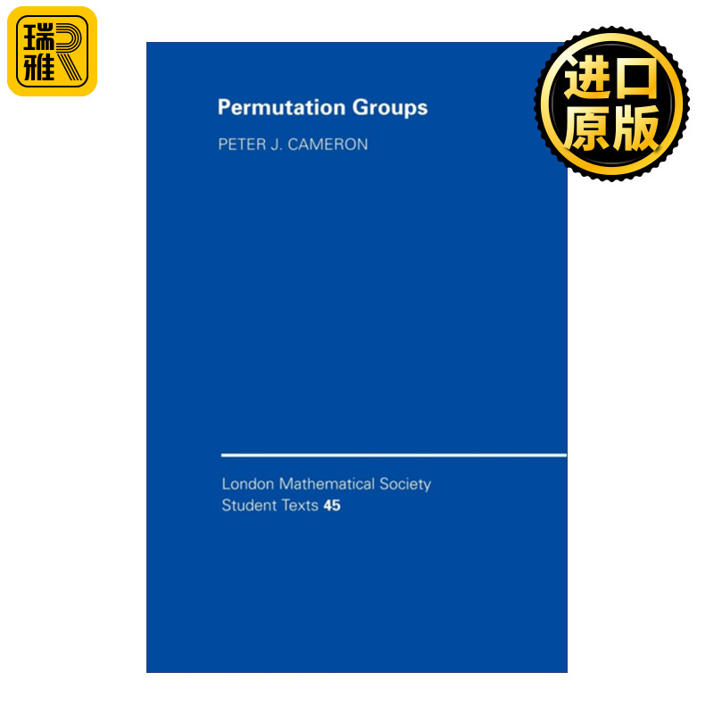 Permutation Groups 置换群 伦敦数学会学生文本系列