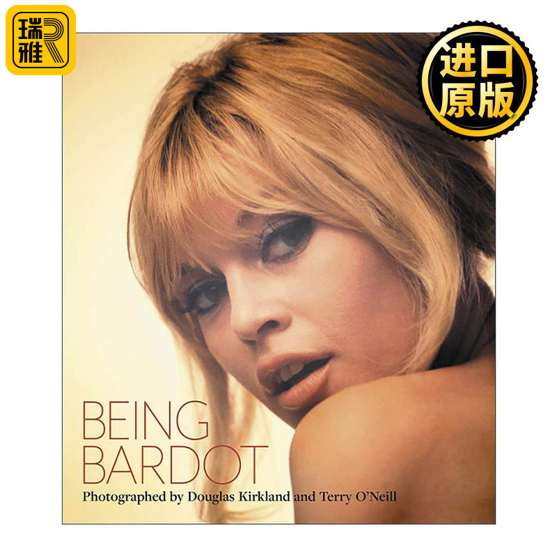 英文原版 Being Bardot 成为碧姬·芭铎 演员摄影写真集精装 英文版 进口英语原版书籍