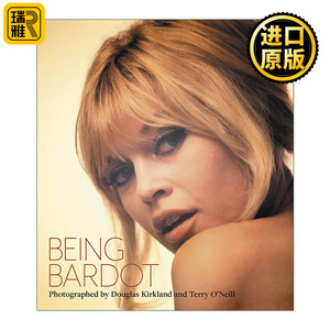 英文原版 Being Bardot 成为碧姬·芭铎 演员摄影写真集精装 英文版 进口英语原版书籍