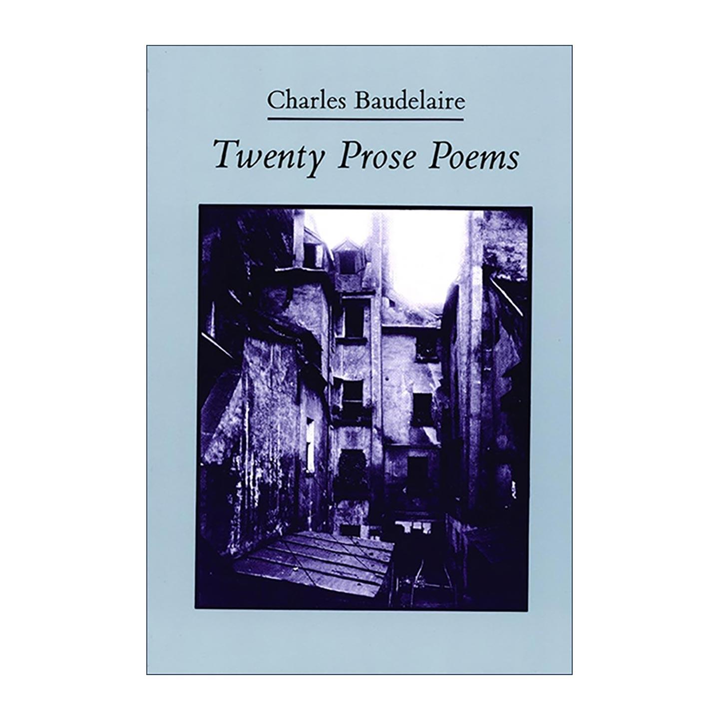 英文原版 Twenty Prose Poems 二十首散文诗 恶之花作者Charles Baudelaire 法国诗集 英文版 进口英语原版书籍