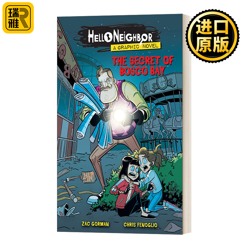 Hello Neighbor: Graphic Novel 1: Hello Neighbor: The Secret of Bosco Bay 你好邻居漫画小说1