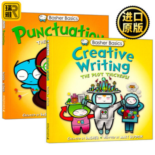 写作 Basher 科学书 好玩 2册 Basics