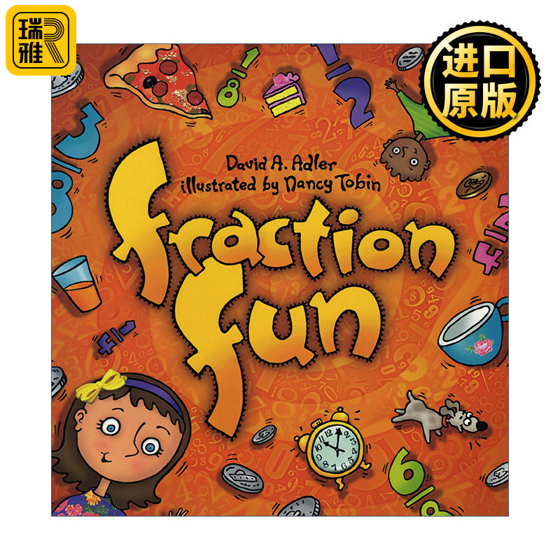 Fraction Fun 分数乐趣 儿童数学启蒙认知绘本 Nancy Tobin