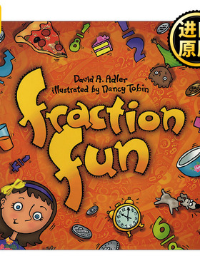 Fraction Fun 分数乐趣 儿童数学启蒙认知绘本 Nancy Tobin