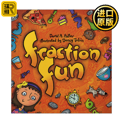 Fraction Fun 分数乐趣 儿童数学启蒙认知绘本 Nancy Tobin