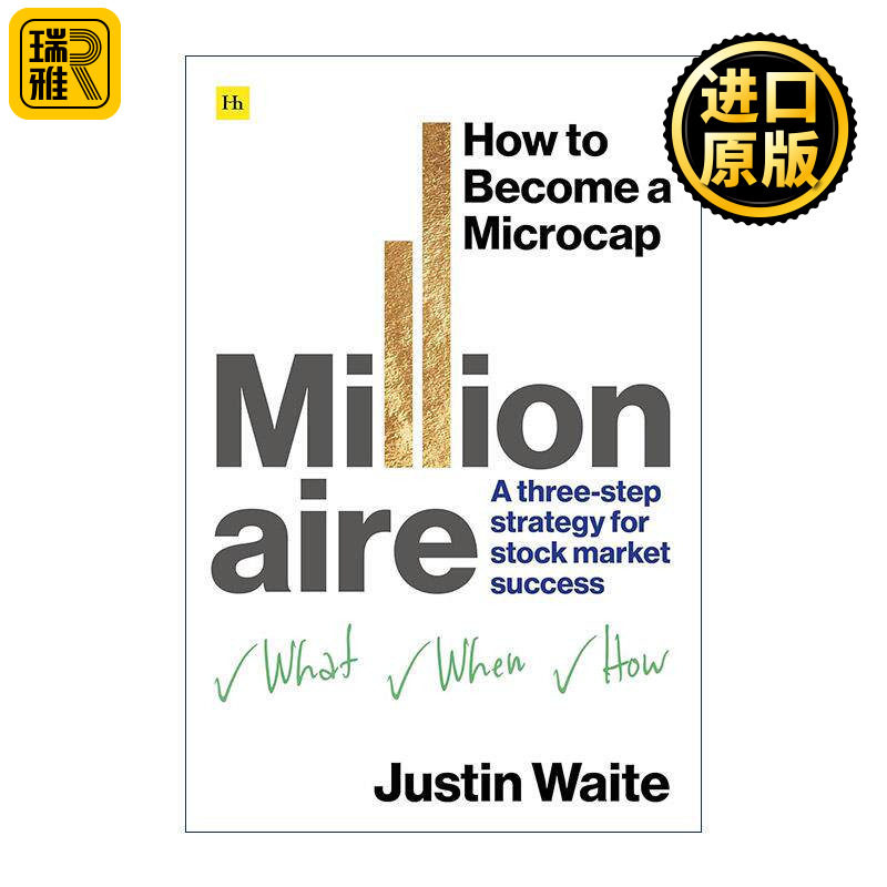 英文原版 How to Become a Microcap Millionaire 微盘股投资指南 实现财务自由的三步策略 英文版 进口英语原版书籍