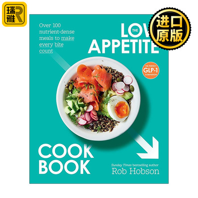 英文原版 The Low Appetite Cookbook 低食欲食谱 食欲低下人群的高营养食谱 英文版 进口英语原版书籍