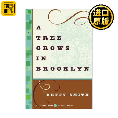 英文原版 A Tree Grows in Brooklyn 布鲁克林有棵树 Harper经典豪华系列 英文版 进口英语原版书籍