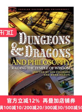 英文原版 Dungeons and Dragons and Philosophy 龙与地下城与哲学 突袭智慧神殿 Jon Cogburn 英文版 进口英语原版书籍