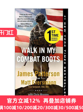 英文原版 Walk in My Combat Boots 穿着我的战斗靴 美国勇敢战士的真实故事 英文版 进口英语原版书籍