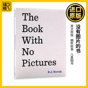 英文原版 With Book 没有图片 Pictures Novak 英文版 The 纽约时报畅销书 幽默故事书 书籍 进口英语原版 书