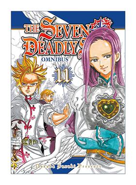 英文原版 The Seven Deadly Sins Omnibus 11 Vol.31-33 七大罪 七宗罪 精选集 卷十一 同名动漫漫画 铃木央 进口英语原版书籍