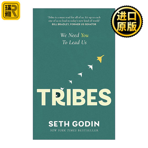 英文原版 Tribes We need you to lead us 部落 一呼百应的力量 领导力 高汀 Seth Godin 英文版 进口英语原版书籍