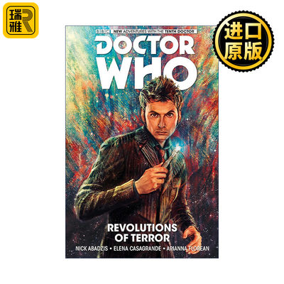 英文原版 Doctor Who The Tenth Doctor Vol.1 Revolutions of Terror 神秘博士漫画第十任博士系列卷一恐怖革命进口英语原版书籍