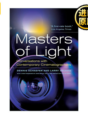 英文原版 Masters of Light 光影大师 与当代电影摄影技师的对话 Dennis Schaefer 英文版 进口英语原版书籍