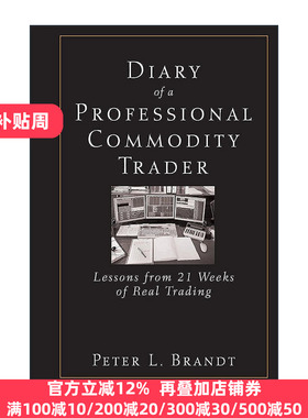 英文原版 Diary of a Professional Commodity Trader 期货狙击手 交易赢家的21周操盘手记 精装 英文版 进口英语原版书籍