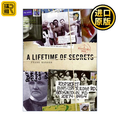 A Lifetime of Secrets 生命的秘密 精装 邮寄秘密系列 Frank Warren