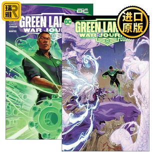英文原版 Green Lantern War Journal 绿灯侠 战地日志系列2册 DC漫画 菲利普·约翰逊 蔓延 建造者 英文版 进口英语原版书籍