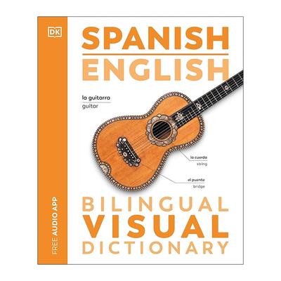 原版 Spanish English Bilingual Visual Dictionary DK西班牙语英语双语视觉图解词典 进口原版书籍