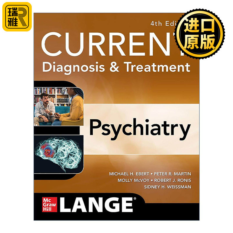 英文原版 Current Diagnosis & Treatment Psychiatry 现代精神病学诊断和治疗 第4版 英文版 进口英语原版书籍