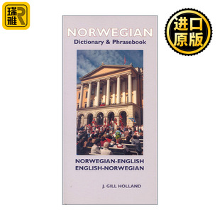 英文原版 Phrasebook 进口英语原版 书籍 and 英语双解词典与常用语手册 Dictionary English Norwegian 挪威语