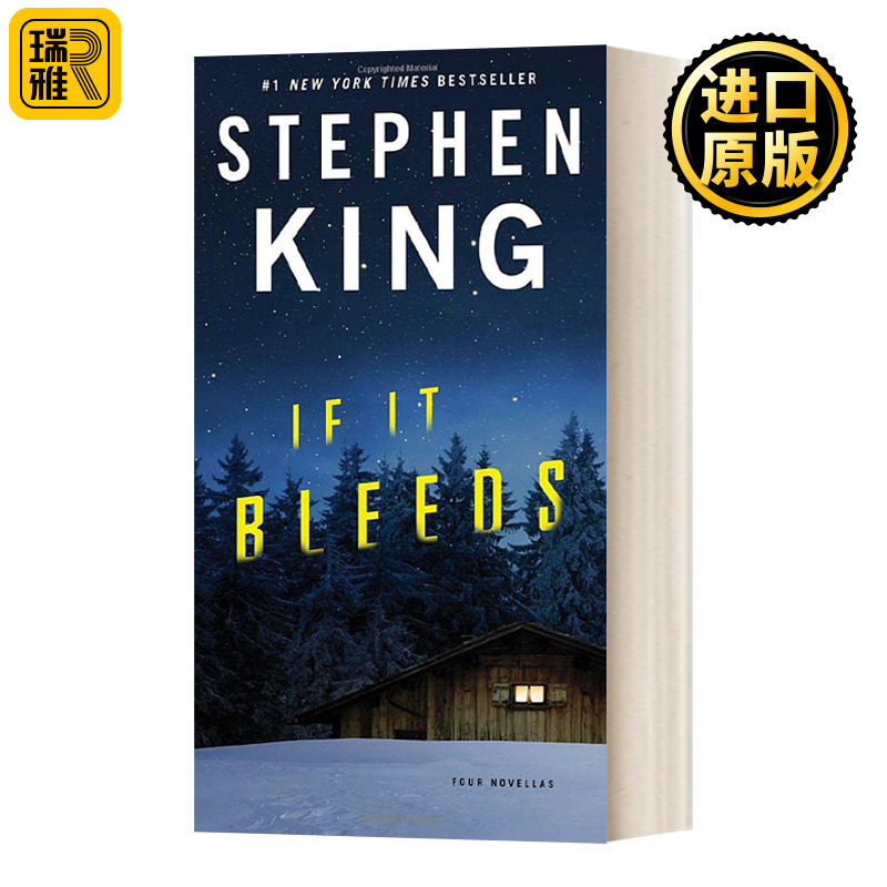 英文原版小说 If It Bleeds 血流不止 史蒂芬金 英文版 Stephen King 进口英语原版书籍