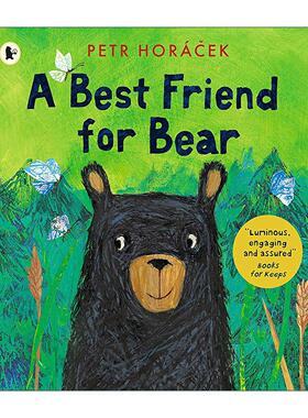 英文原版 A Best Friend for Bear 小熊的好朋友 儿童动物故事绘本 Petr Horacek 英文版 进口英语原版书籍