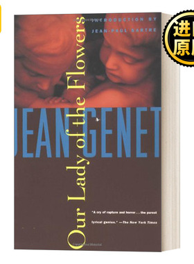 英文原版 Our Lady of the Flowers 鲜花圣母 Jean Genet让·热内 英文版 进口英语原版书籍