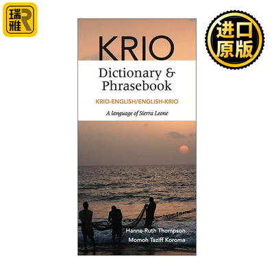 英文原版 Krio-English/English Krio Dictionary and Phrasebook 克里奥尔语-英语双解词典与常用语手册 英文版进口英语原版书籍