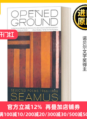 开垦地 谢默斯希尼诗选1966-1996 英文原版 Opened Ground Selected Poems 1966-1996诺贝尔文学奖得主Seamus Heaney 进口英语书籍