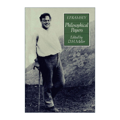 英文原版 F P Ramsey Philosophical Papers F.P.拉姆齐 哲学文集 英文版 进口英语原版书籍