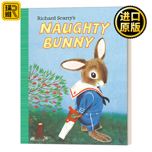 Golden Richard Book Little Bunny Scarrys Naughty