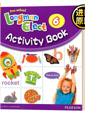 Pre-school Longman Elect Talking 6 培生朗文幼儿教材6活动资源手册 英文原版 Pearson 英文原版 进口英语书籍