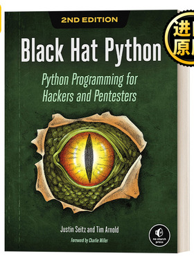 英文原版 Black Hat Python, 2nd Edition Python Justin Seitz