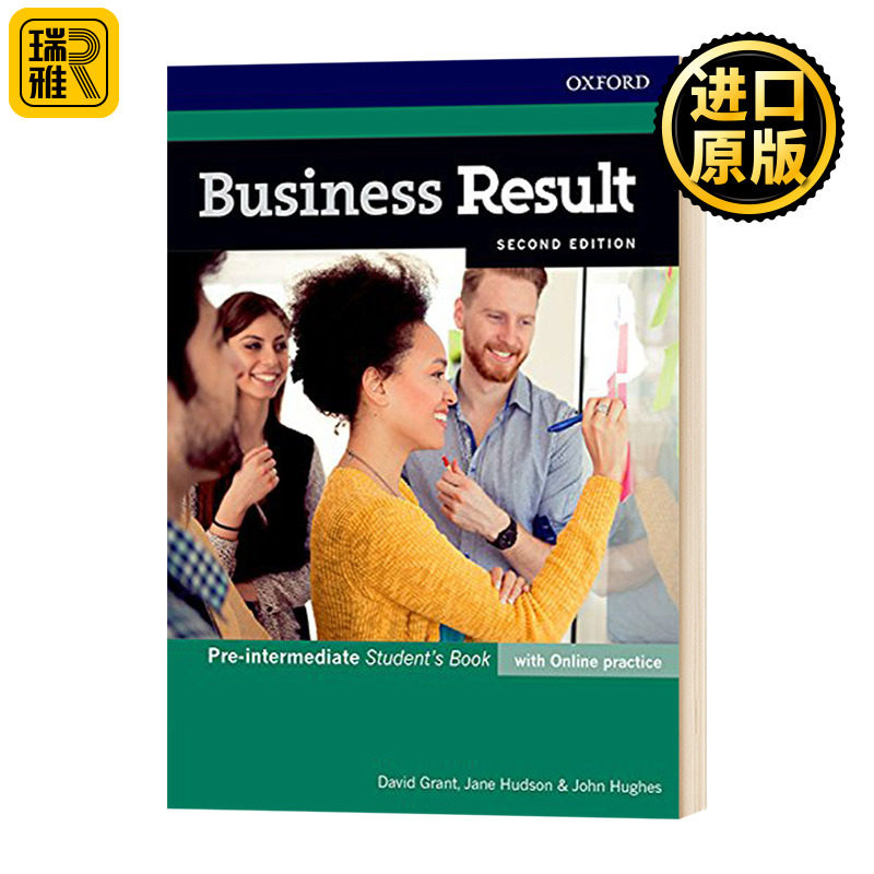 牛津商务英语教材学生书 中低级 英文原版 Business Result Pre-intermediate Student's Book with Online Practice 进口英语书籍