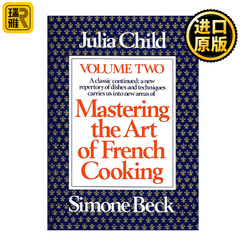 Mastering the Art of French Cooking, Volume II 掌握烹饪法国菜的艺术2 法国料理宝典 食谱 精装收藏版