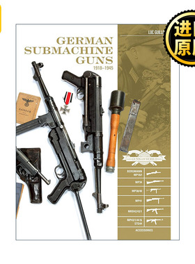 正版英语原版 German Submachine Guns ndash Luc Guillou