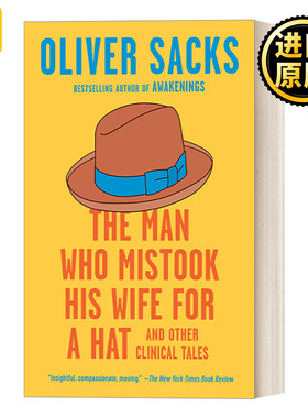 英文原版 The Man Who Mistook His Wife for a Hat 错把妻子当帽子：以及其他临床故事 神经科学传记 Oliver Sacks