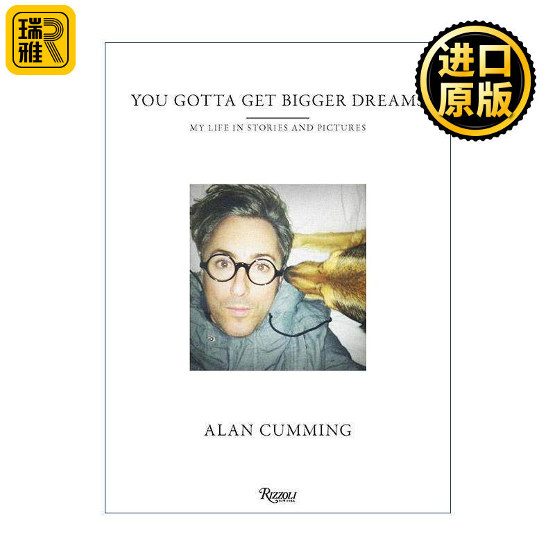 英文原版 You Gotta Get Bigger Dreams 你得有更大的梦想 我故事和照片中的人生 艾伦·卡明自传 傲骨贤妻 精装 进口英语原版书籍