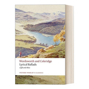 英文原版 Lyrical Ballads 1798 and 1802 抒情歌谣集 华兹华斯 柯勒律治 牛津世界经典系列