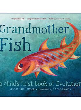 英文原版 Grandmother Fish A Child's First Book of Evolution 英文版 进口英语原版书籍
