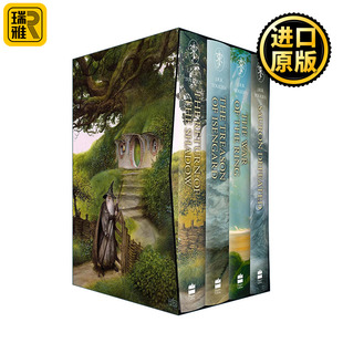 The History of Middle-Earth 3 托尔金中土世界的历史 四册盒装精装 魔影重临 艾森加德的背叛 魔戒圣战 索隆的败亡