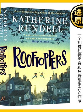 Rooftoppers 屋顶上的索菲 新版 英文原版 卡内基儿童文学奖提名奖 青少年课外阅读 凯瑟琳朗德尔 Katherine Rundell 进口英语书籍