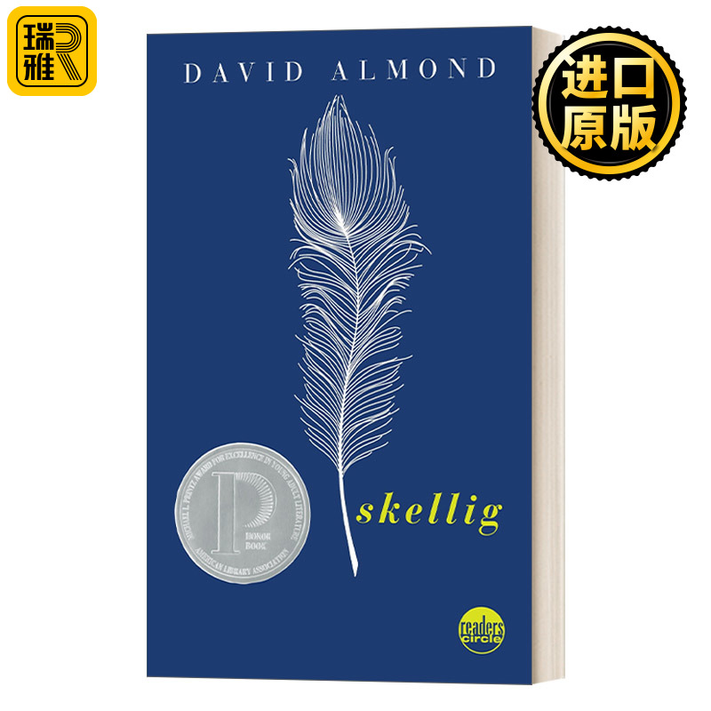 英文原版 Skellig 当天使坠落人间 David Almond 普林兹文学奖小说 中小学生课外兴趣阅读 英文版 进口英语原版书籍