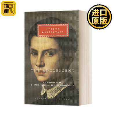 少年 Everyman精装版 英文原版 The Adolescent 陀思妥耶夫斯基 英文版 进口英语原版书籍