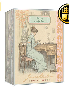 Jane Austen Notecards Pride and Prejudice