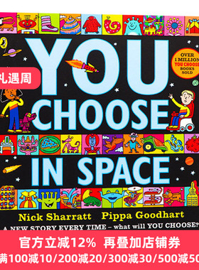 你来选选看太空 空间 英文原版 You Choose in Space 超凡想象系列 全英文版 Pippa Goodhart 进口原版英语书籍